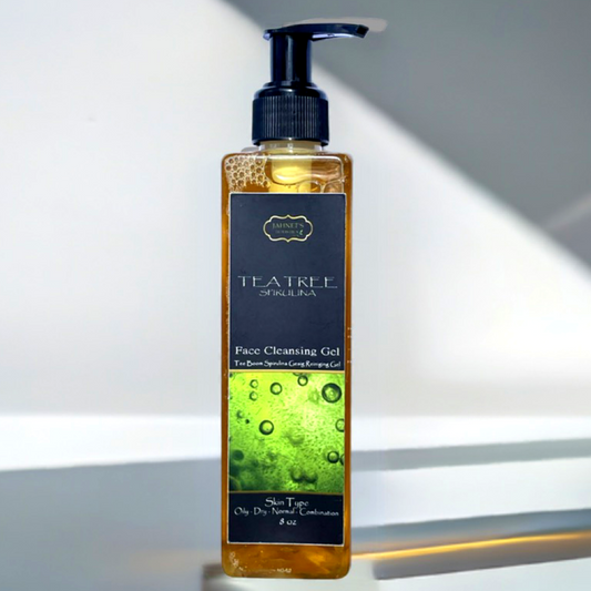TEA TREE SPIRULINA FACE CLEANSING GEL