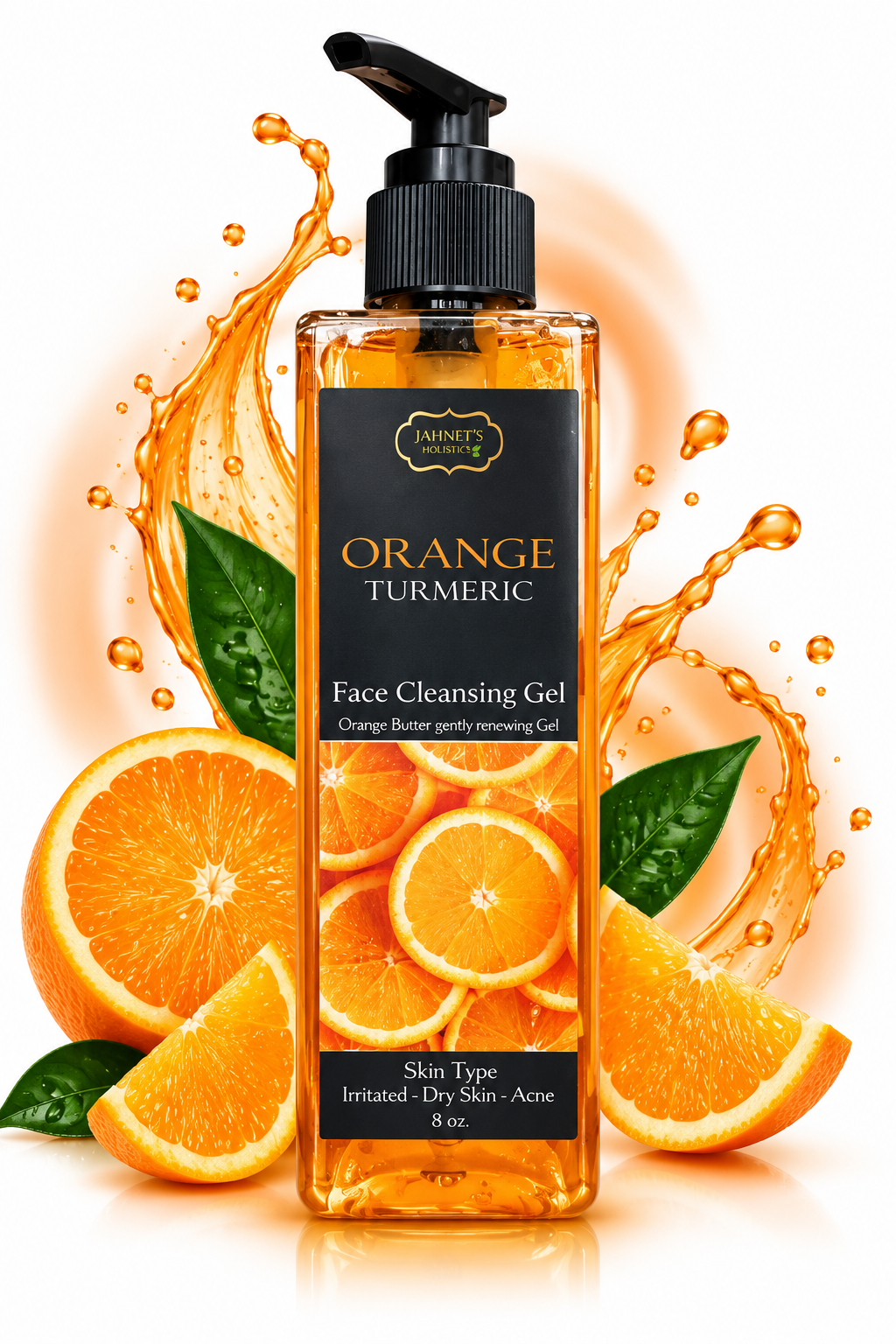 ORANGE TURMERIC CLEANSING GEL LOT β 50 PIECES π₯