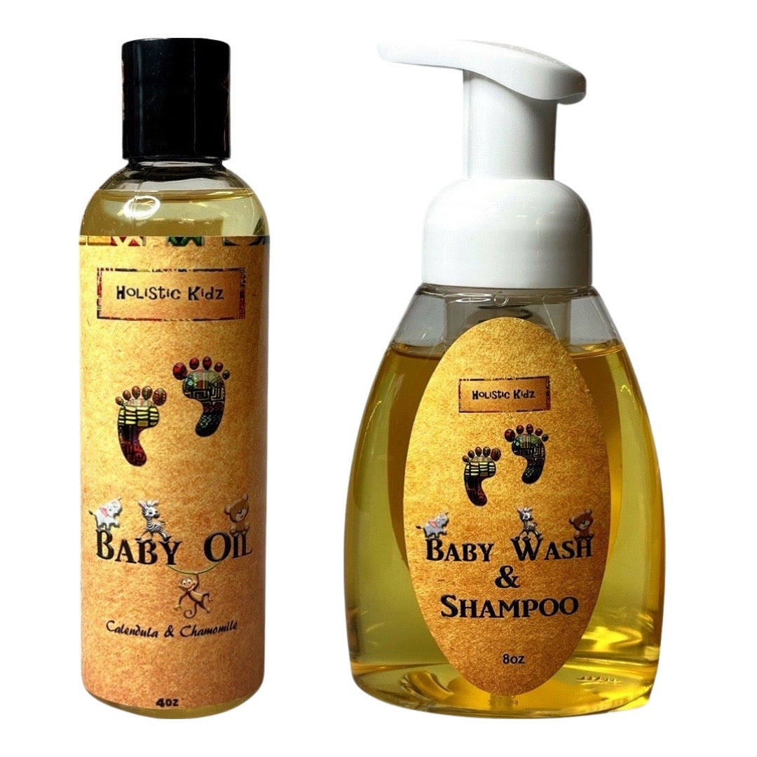 BABY WASH AND OIL COMBO