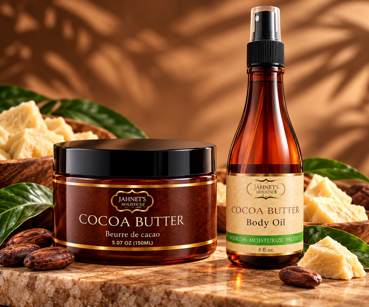 Cocoa Butter Body Duo – Deep Moisture & Radiant Glow