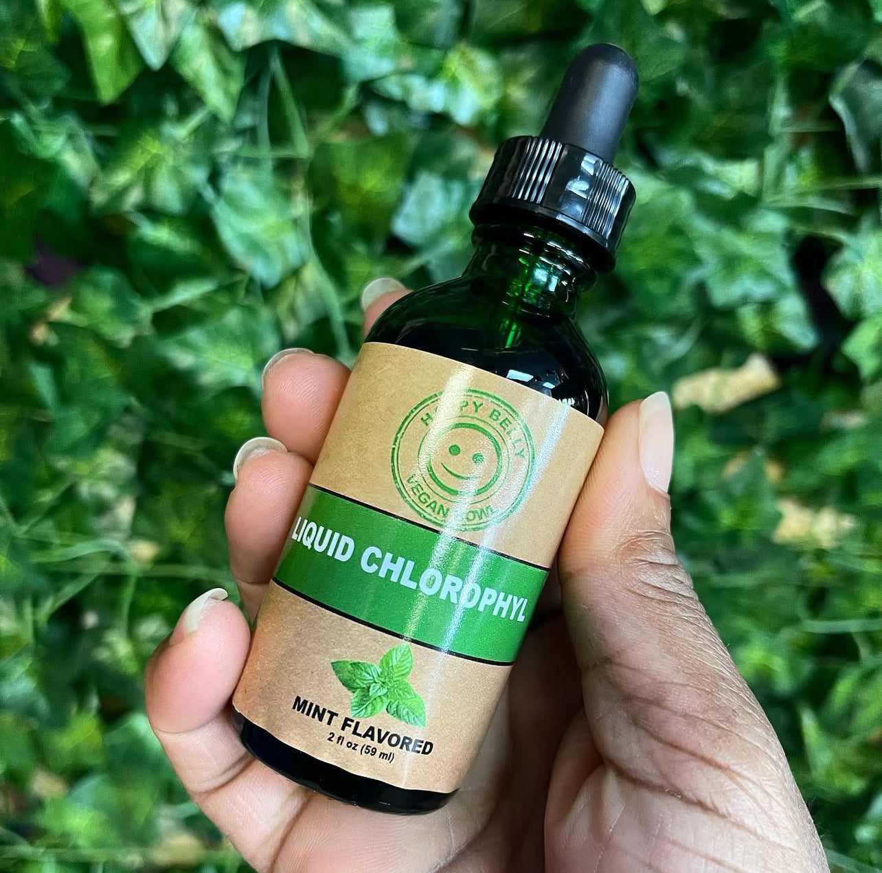 Liquid Chlorophyll Drops | Internal Deodorizer, Skin Cleanser & Plant-Based Detox