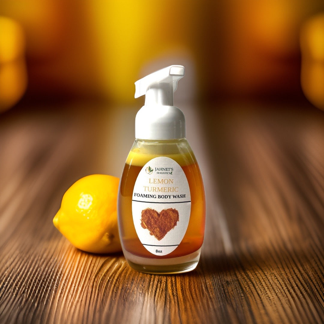 LEMON TURMERIC FOAMING BODY WASH