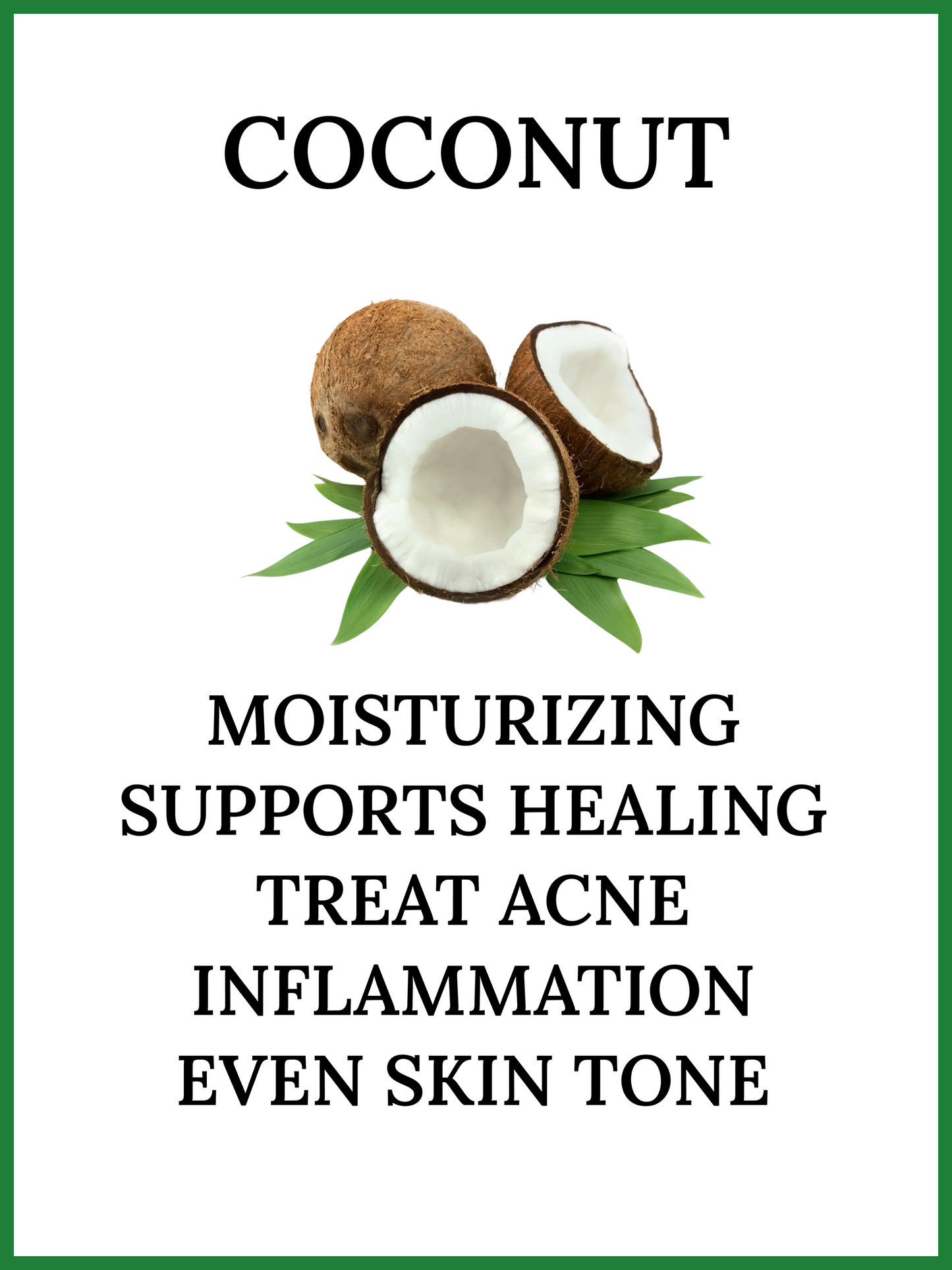 OATMEAL COCONUT BAR SOAP