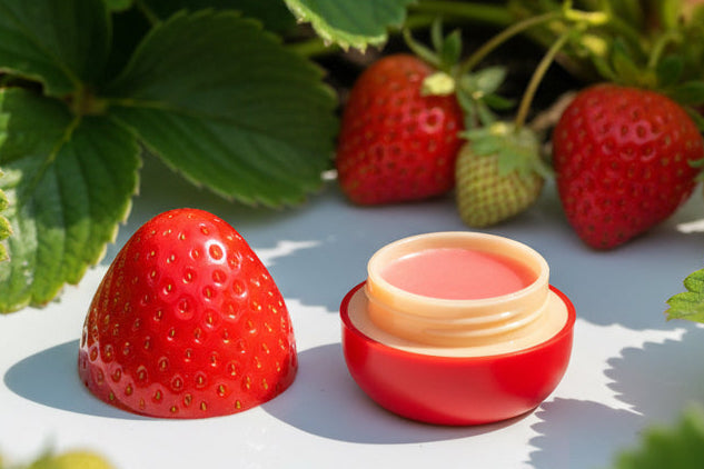 Wild Strawberry Solid Perfume – Natural Plant-Based Fragrance Balm
