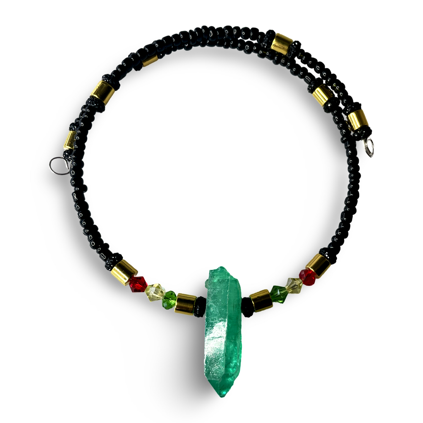 TURQUOISE STONE CHOKER