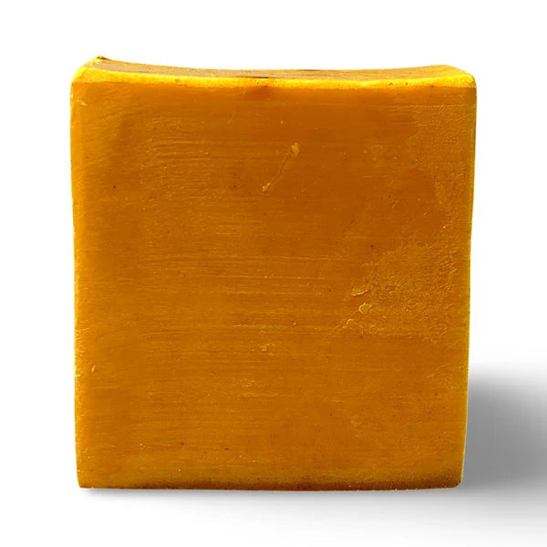Turmeric Shea Butter Soap for Dark Spots, Acne Scars & Glowing Skin | Plant-Based Brightening Bar