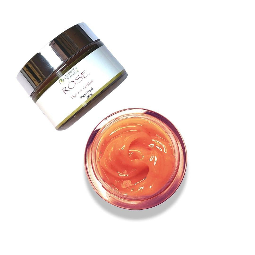 ROSE HYDRATION GEL MASK – Hydrating Rose Face Mask for Dry Skin, Glow Boost, Soothing & Plumping Skincare
