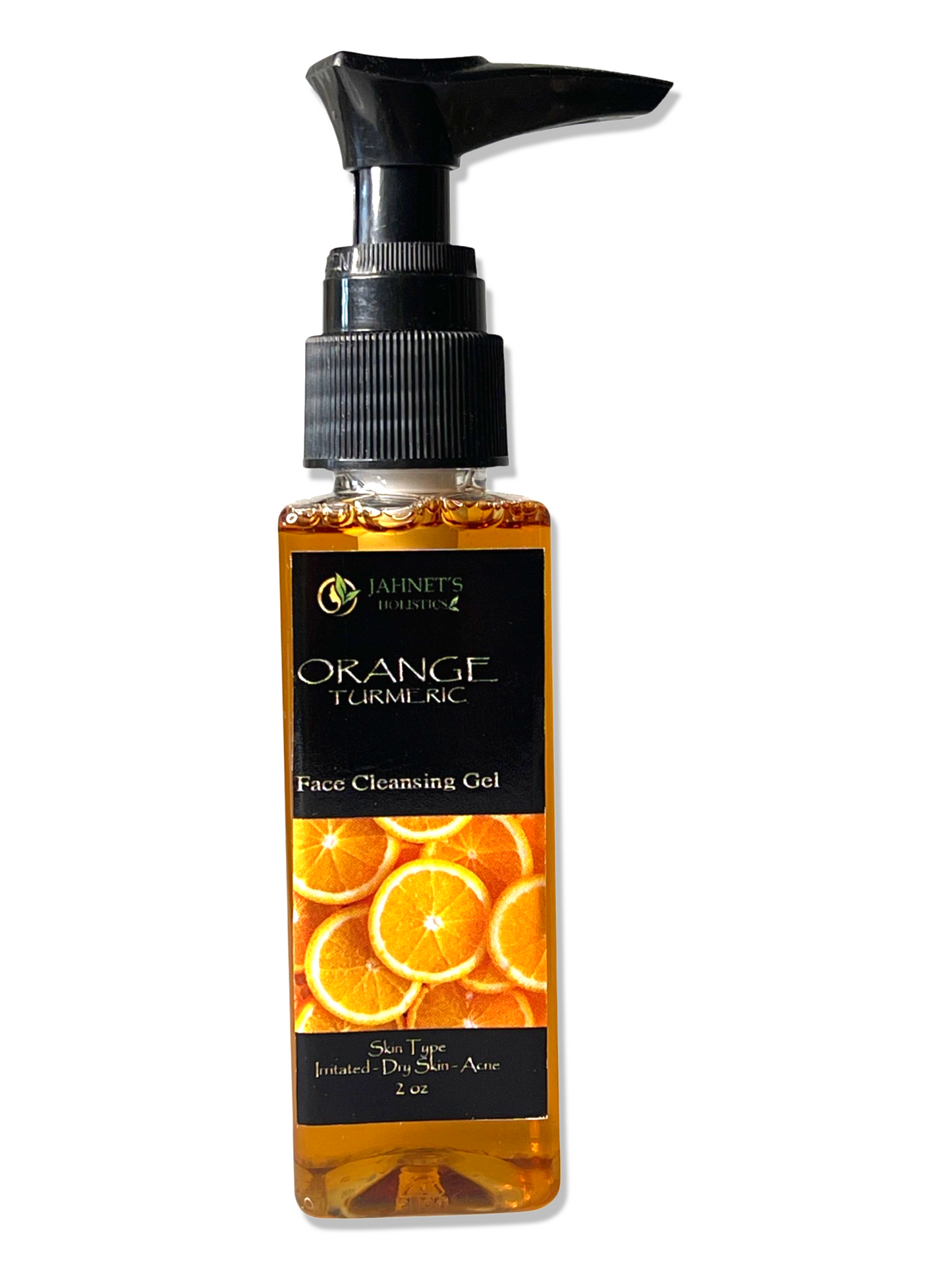 MINI ORANGE TURMERIC FACE CLEANSING GEL (2OZ)