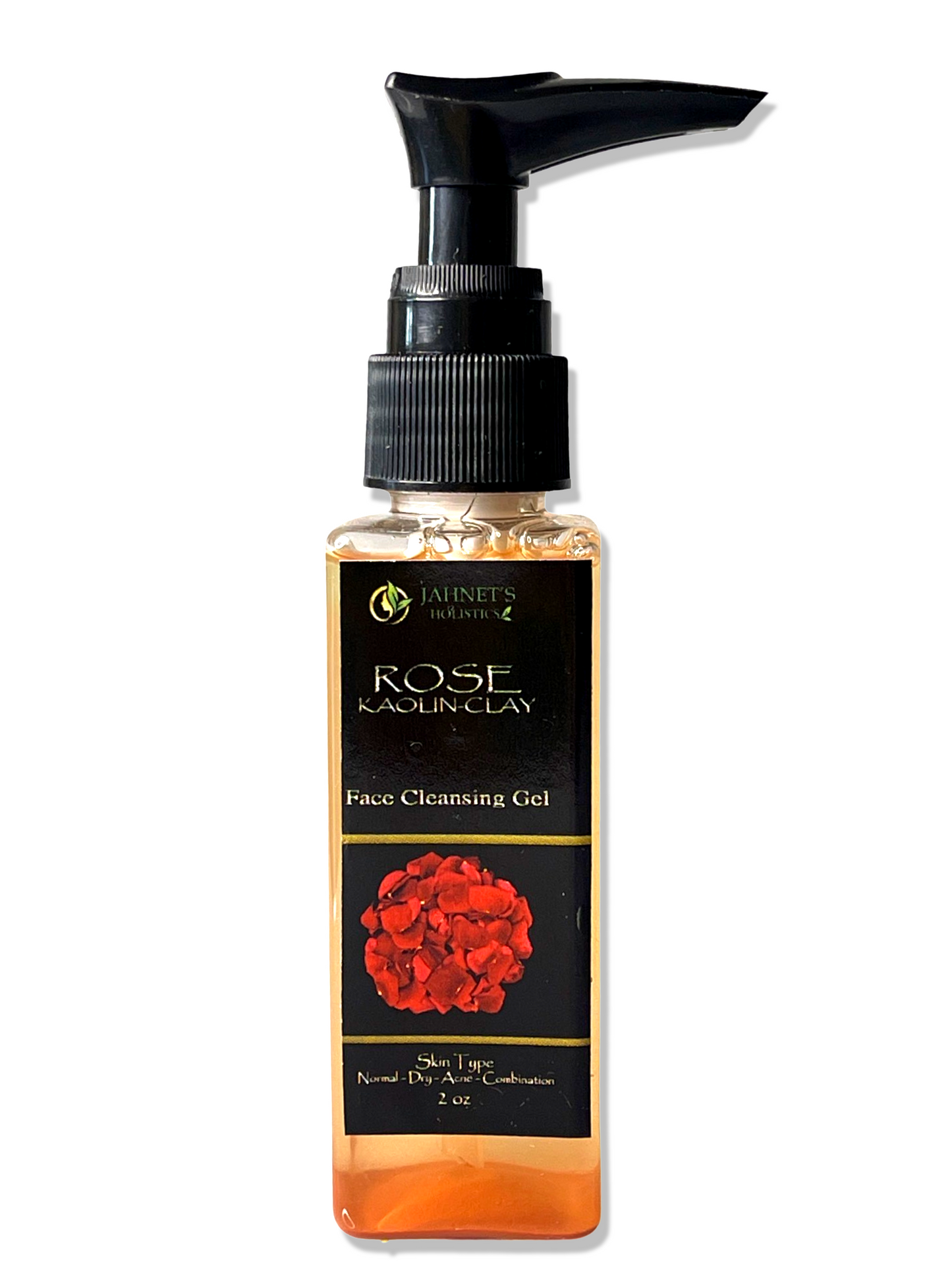 MINI ROSE KAOLIN FACE CLEANSING GEL (2OZ)