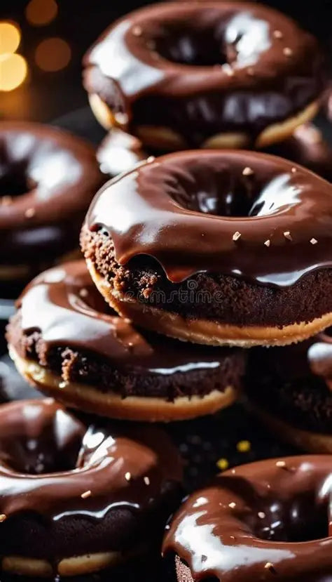 PLAIN DONUT WITH CHOCLATE GLAZE SOAP