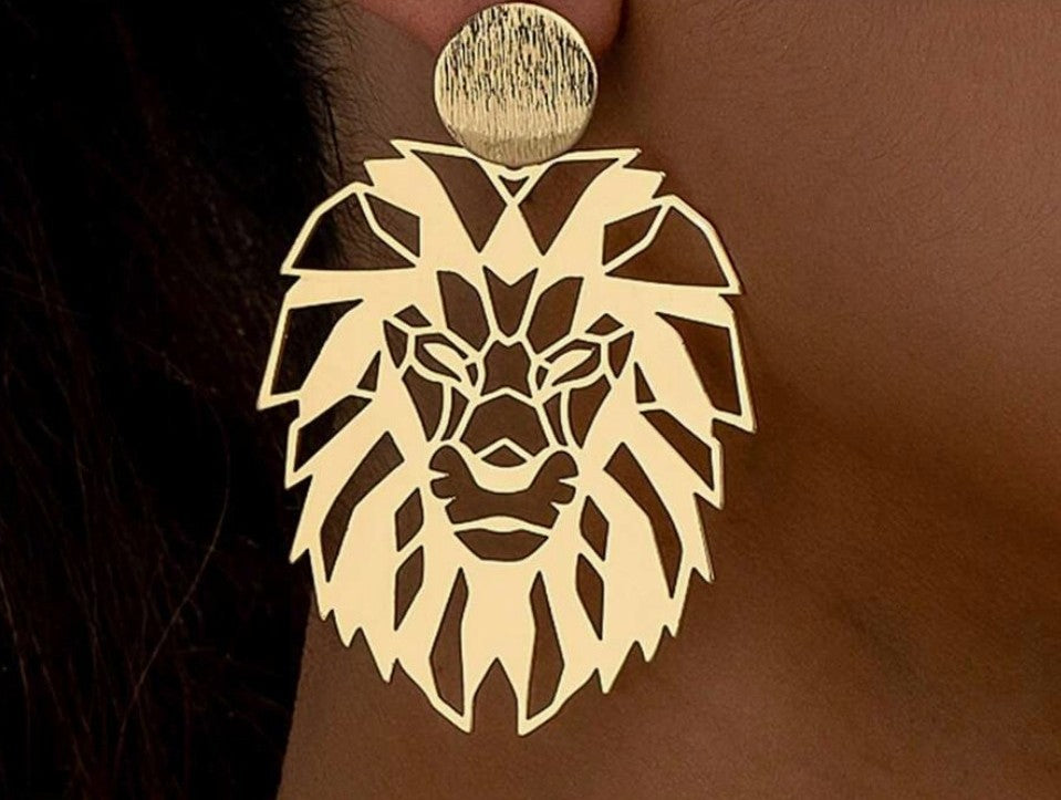 LION EARRINGS