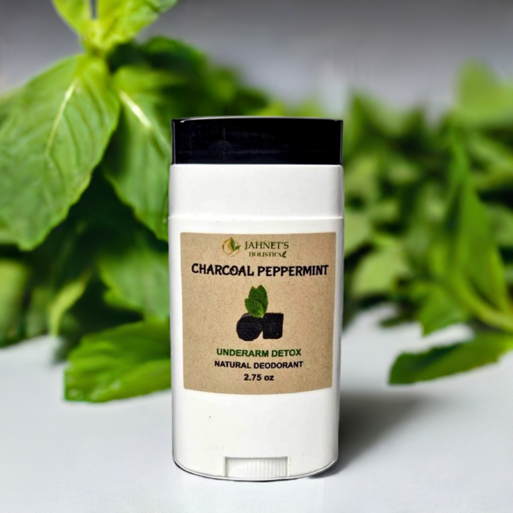 Charcoal Peppermint Detox Deodorant | Aluminum-Free Natural Odor Control for Sensitive Skin