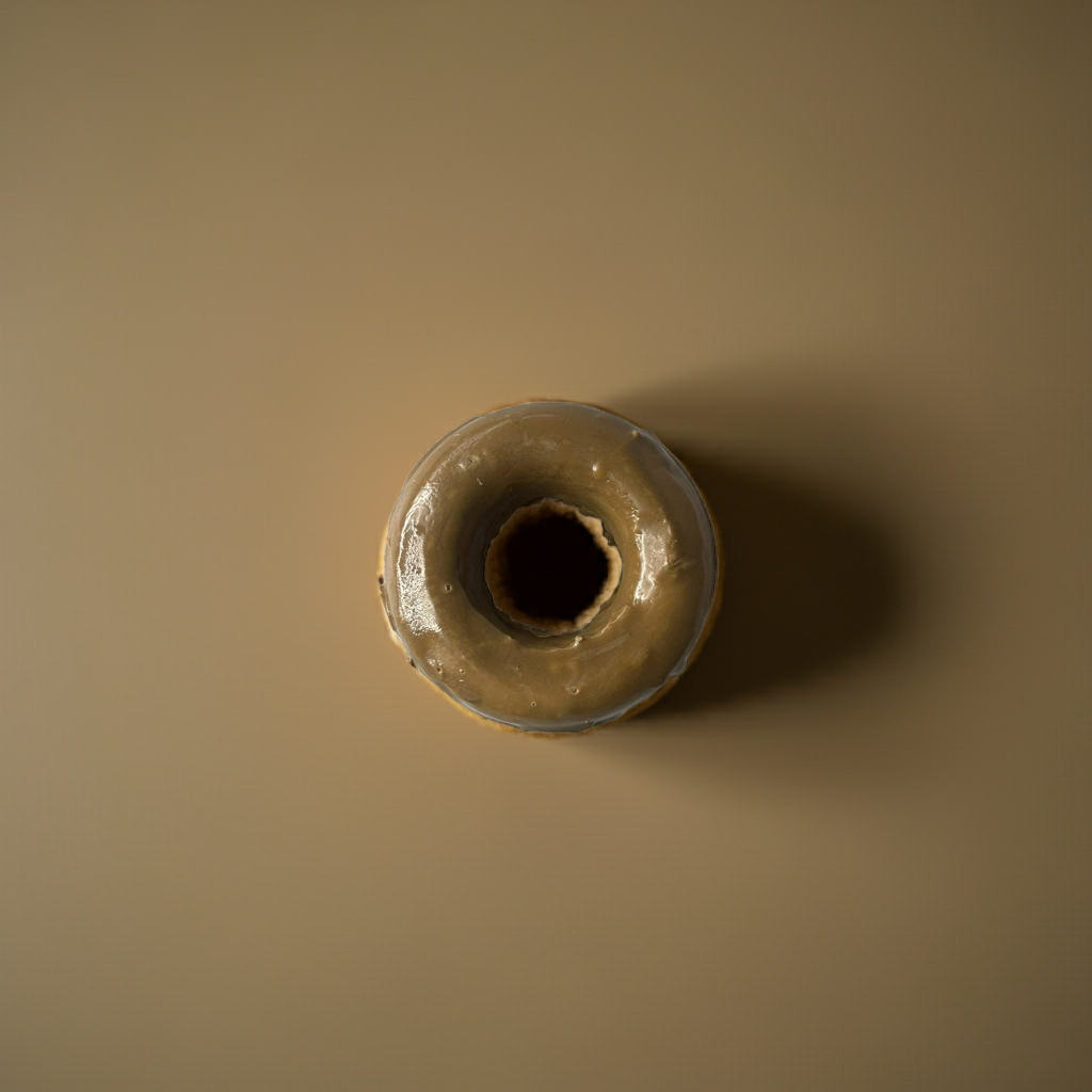 PLAIN DONUT WITH CHOCLATE GLAZE SOAP