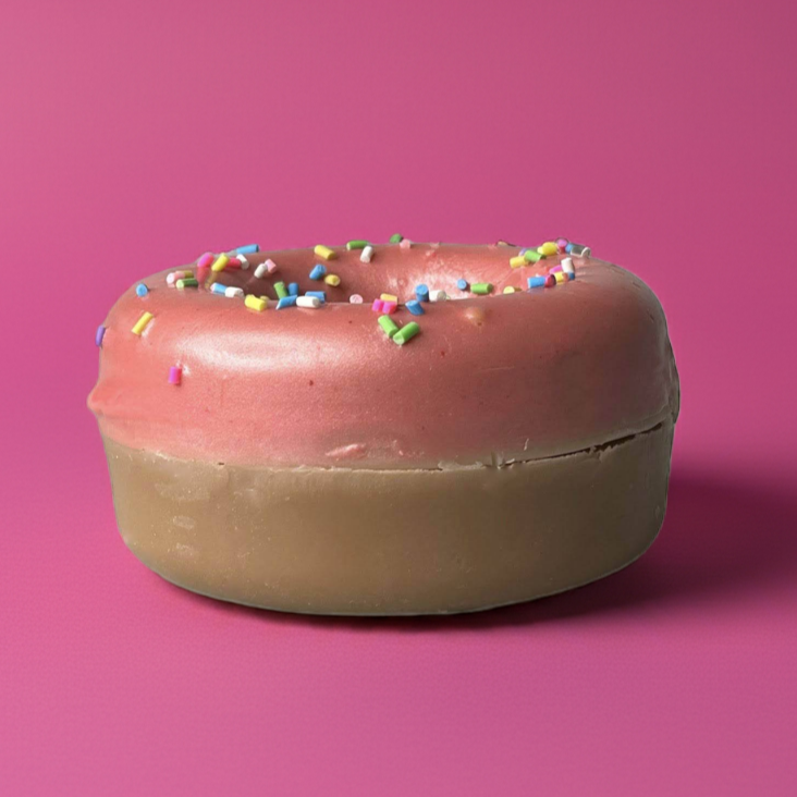 VANILLA WATERMELON DONUT SOAP BAR