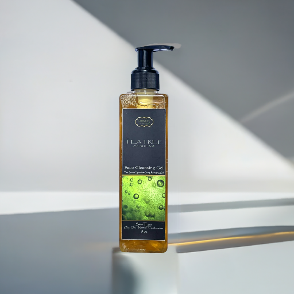 TEA TREE SPIRULINA FACE CLEANSING GEL