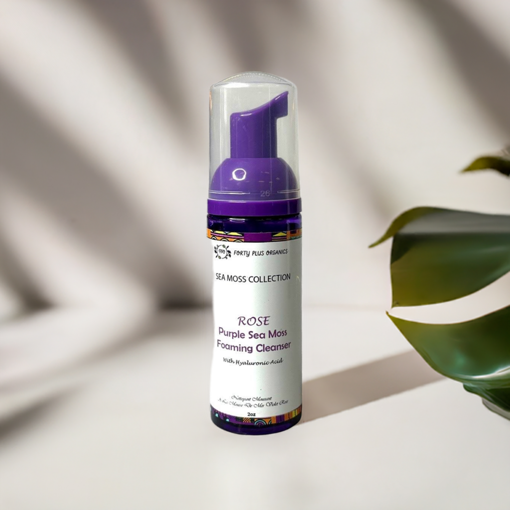 ROSE PURPLE SEA MOSS FOAMING CLEANSER