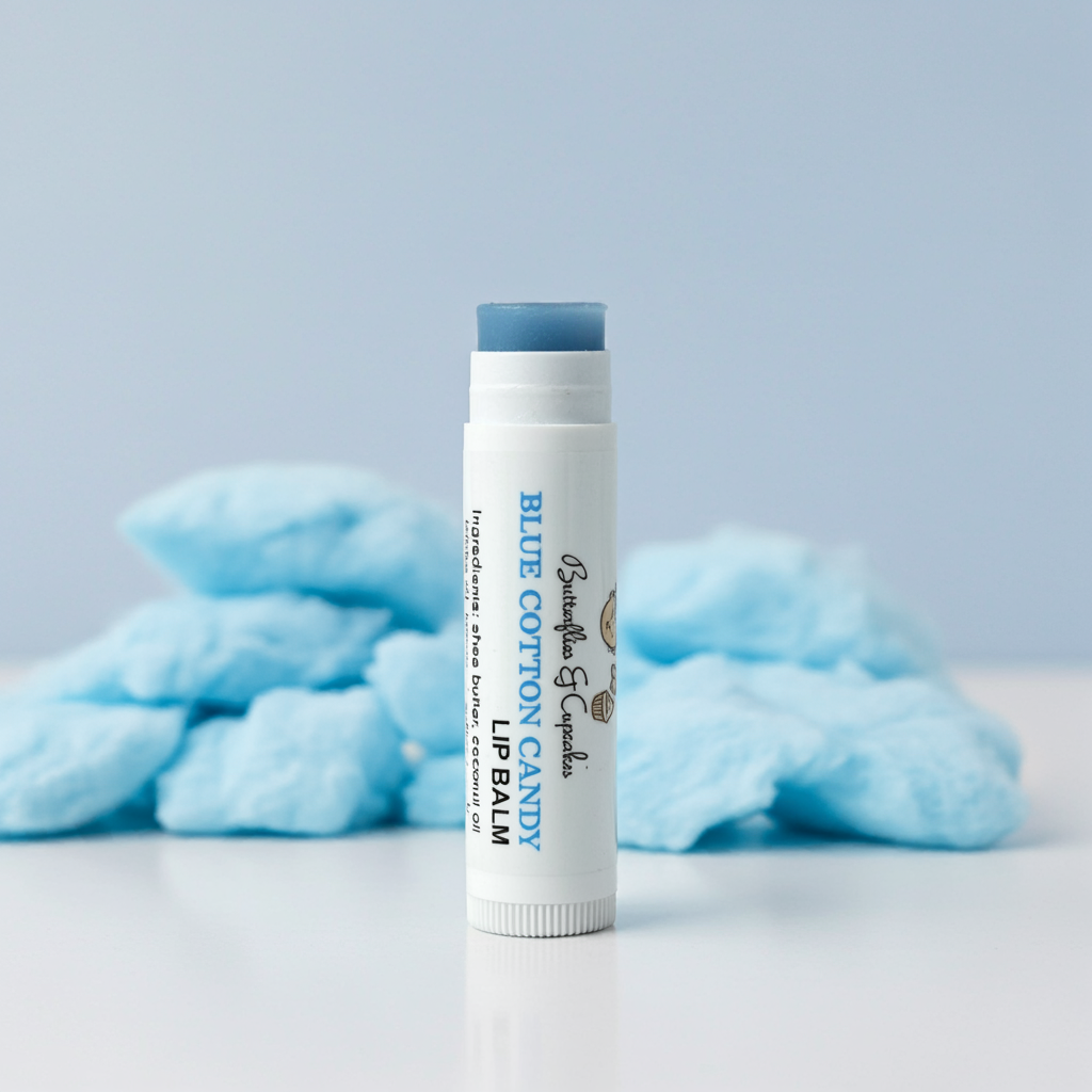 BLUE COTTON CANDY LIP BALM