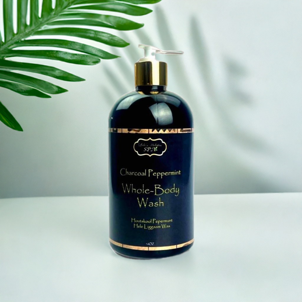 CHARCOAL PEPPERMINT DETOX WHOLE-BODY WASH | Acne, Body Odor & Oil Control Cleanser