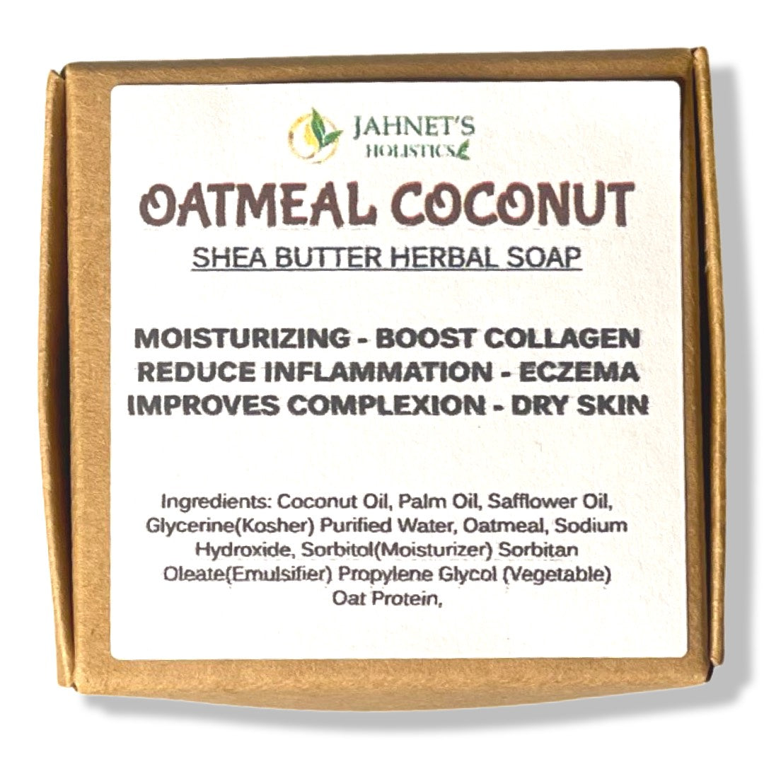 MINI OATMEAL COCONUT HERBAL SOAP