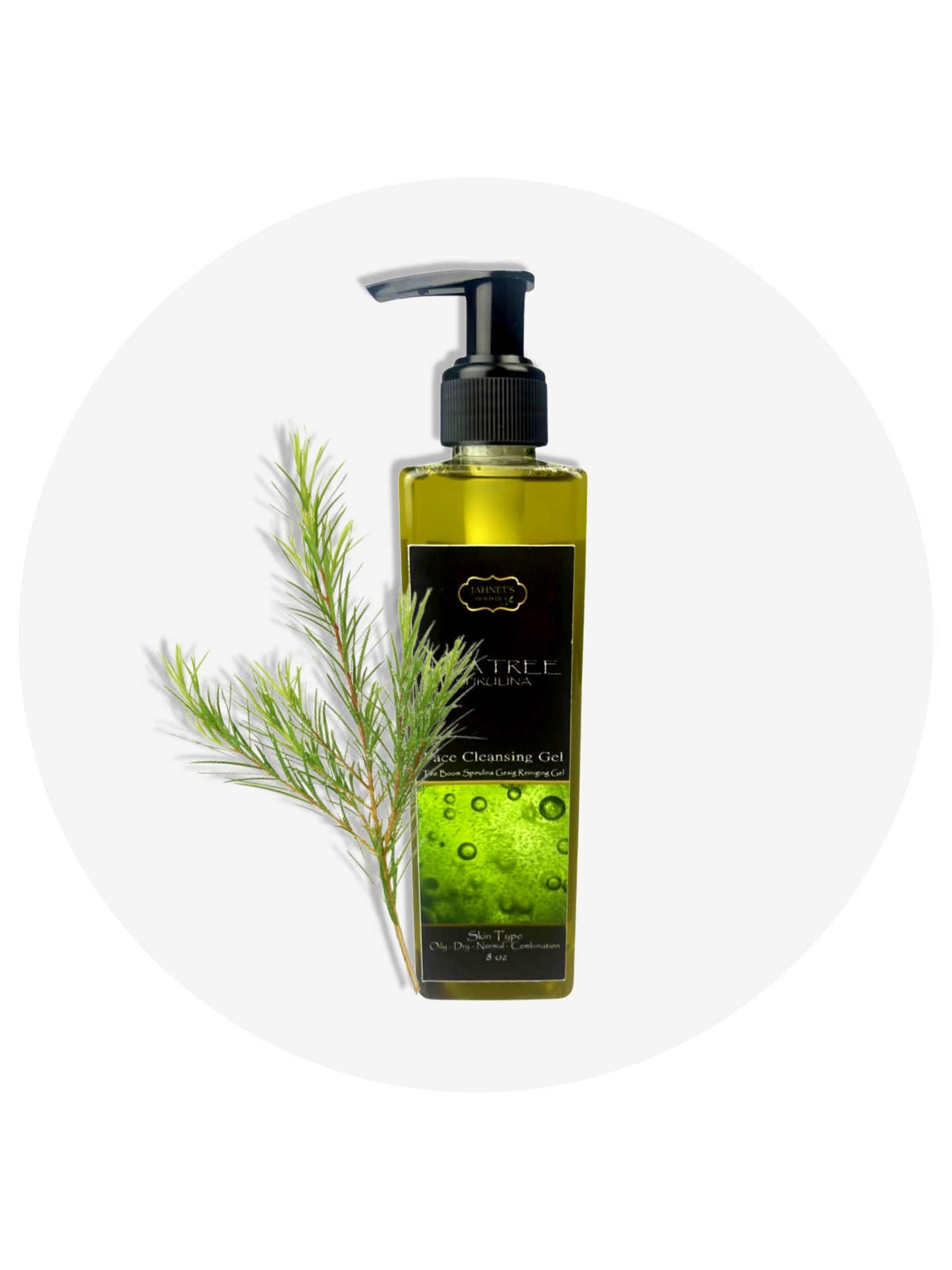 TEA TREE SPIRULINA FACE CLEANSING GEL