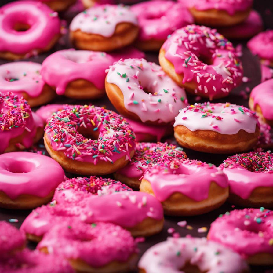 VANILLA WATERMELON DONUT SOAP BAR
