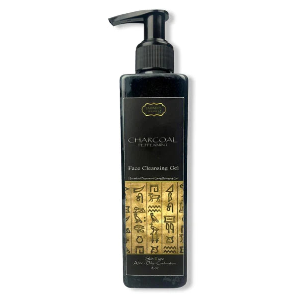 WS-CHARCOAL PEPPERMINT FACE CLEANSING GEL
