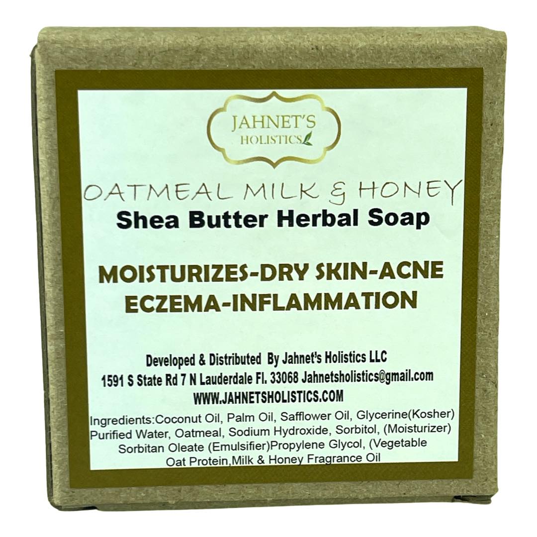 Natural oatmeal milk & honey soap