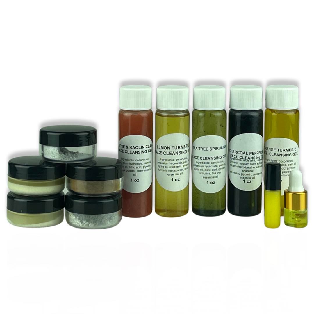 private label variety face sampler pack