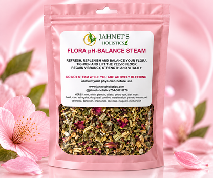 Flora pH-Balance Yoni Steam | Herbal Vaginal Steam for Feminine Detox & Odor Support