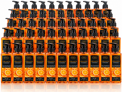 ORANGE TURMERIC CLEANSING GEL  LOT – 50 PIECES 🔥