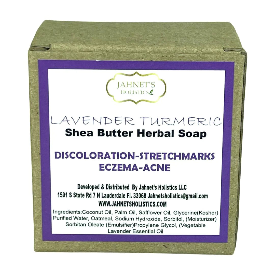 PL LAVENDER TURMERIC SOAP