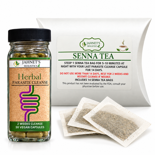 Herbal Parasite Cleanse Detox – Natural Gut Cleanse for Parasites, Bloating & Digestive Health