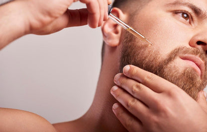 Men’s Beard Oil for Growth | Frankincense + Peppermint Oil for Dry, Itchy Beard | Natural Beard Softener