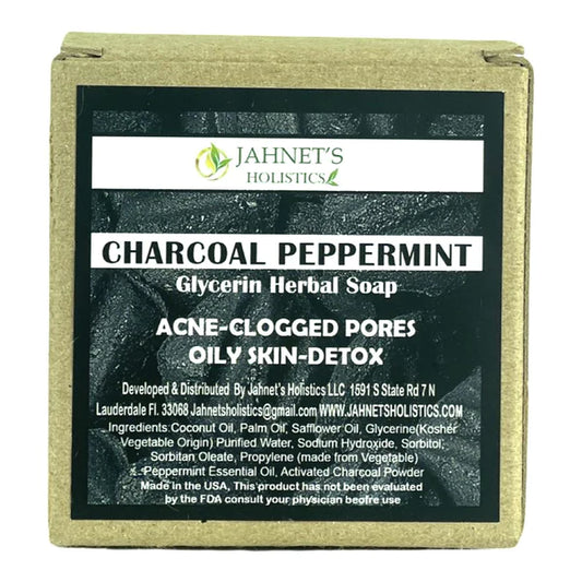 WS-CHARCOAL PEPPERMINT SOAP