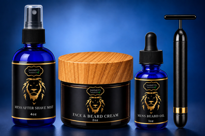 Men’s Holistic Skincare & Beard Care Collection.