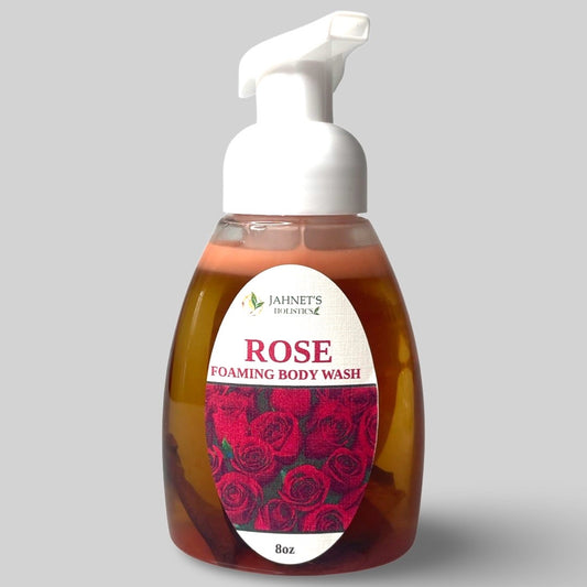 ROSE FOAMING BODY WASH