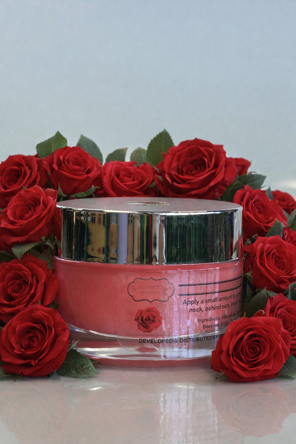Bulgarian Rose Solid Perfume | Natural Vegan Floral Fragrance Balm for Long-Lasting Wear