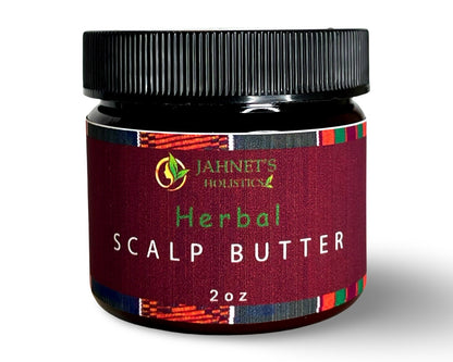 HERBAL SCALP BUTTER (with rosemary & spirulina)