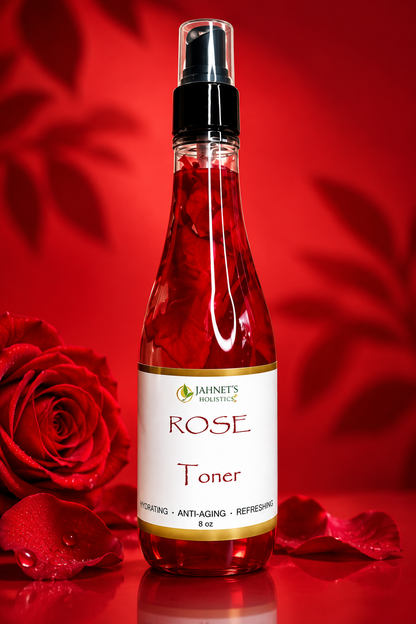 Rose Hydrating Facial Toner for Glowing Skin