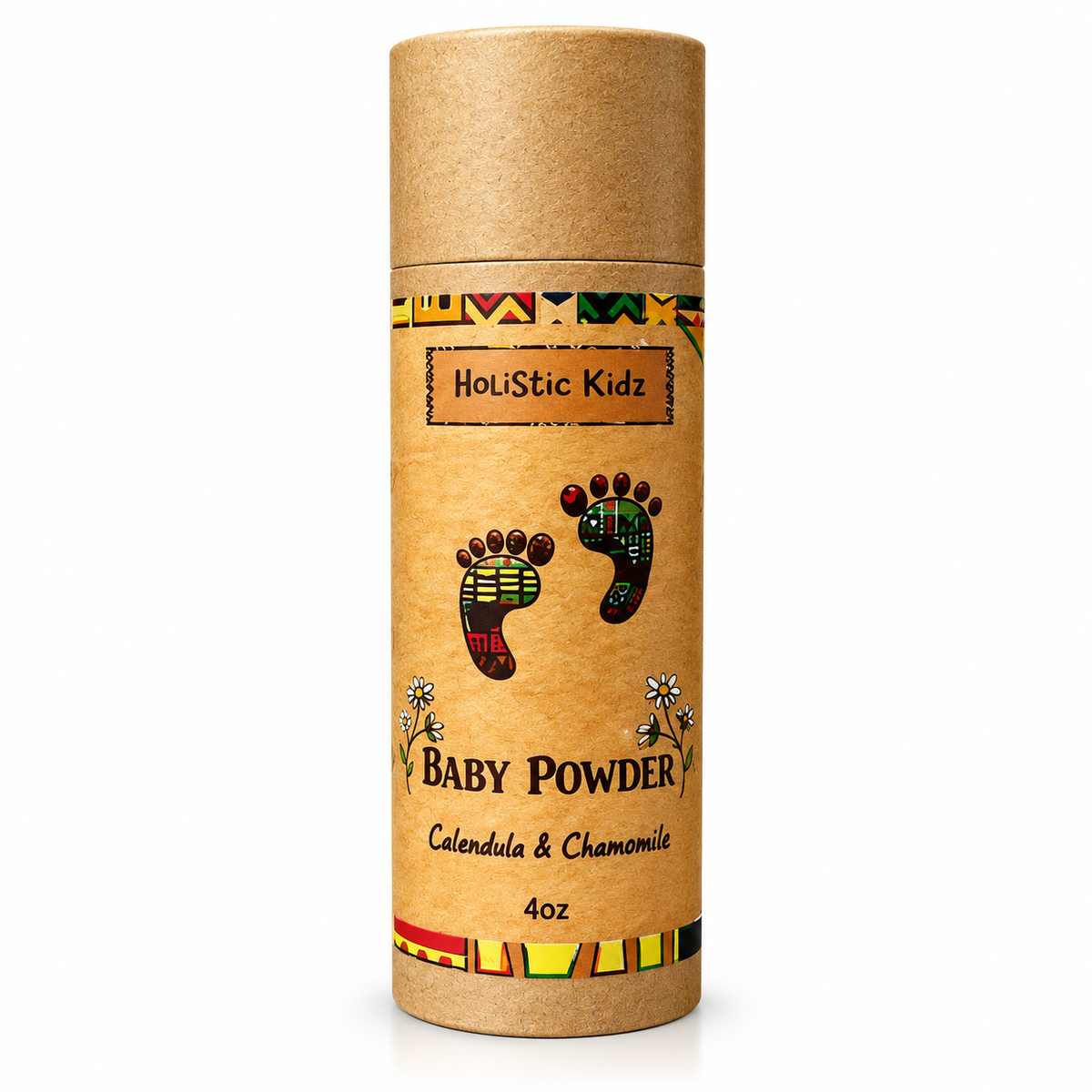 Plant-Based Baby Powder with Arrowroot, Calendula & Chamomile | Talc-Free Sensitive Skin