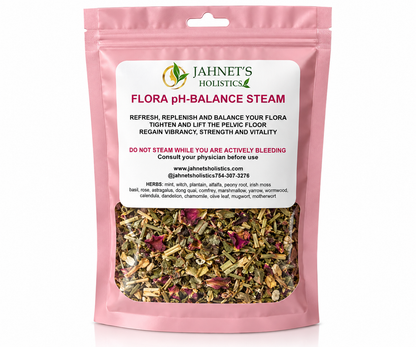 Flora pH-Balance Yoni Steam | Herbal Vaginal Steam for Feminine Detox & Odor Support