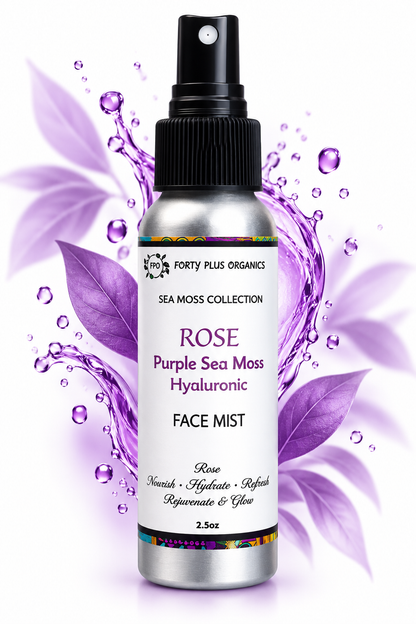 Rose Purple Sea Moss + Hyaluronic Acid Hydrating Face Mist