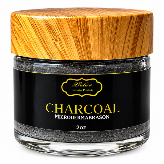 Charcoal Peppermint Microdermabrasion – Deep Pore Detox & Acne Exfoliating Facial Scrub for Clear, Glowing Skin”