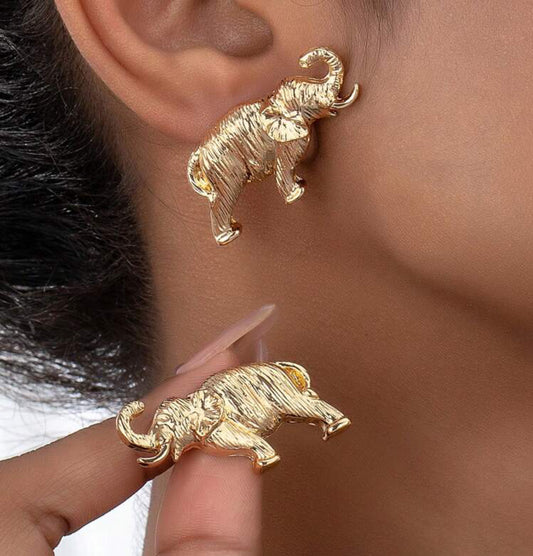 ELEPHANT STUD EARRINGS