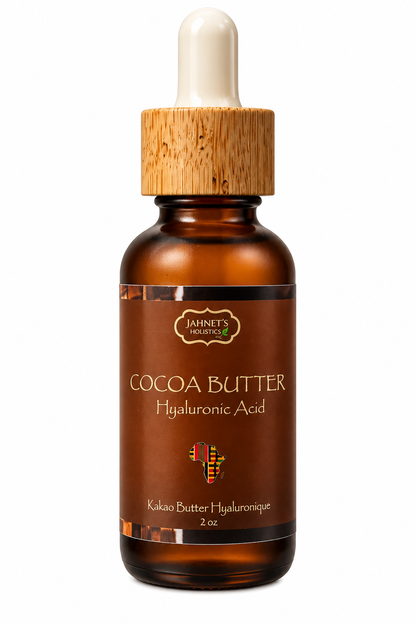 Cocoa Butter Hyaluronic Acid Serum for Deep Hydration, Anti-Aging & Glowing Skin