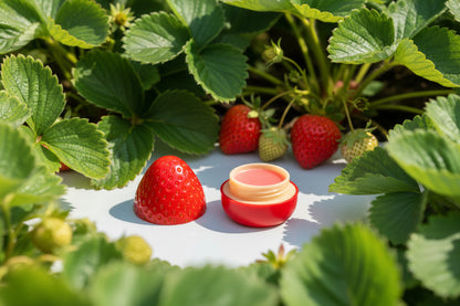 Wild Strawberry Solid Perfume – Natural Plant-Based Fragrance Balm
