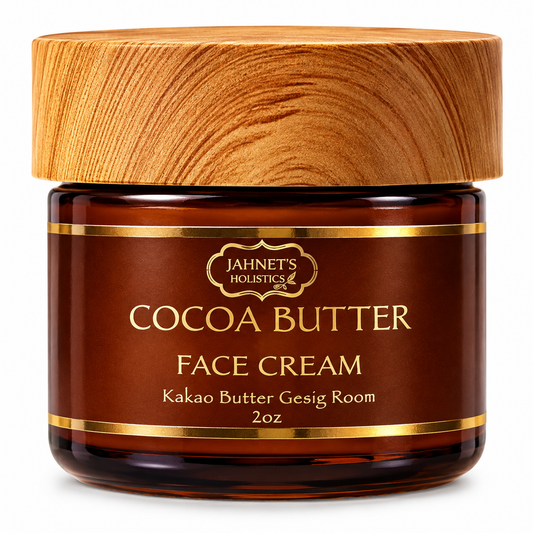 Cocoa Butter Face Cream | Hydrating Moisturizer for Dry Skin, Dark Spots & Hyperpigmentation | Plant-Based Skincare