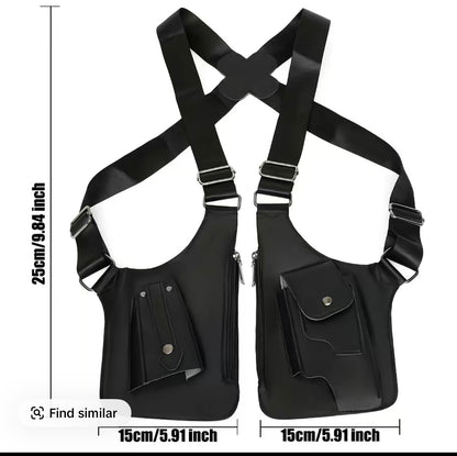 Urban Utility Crossbody Chest Harness Bag