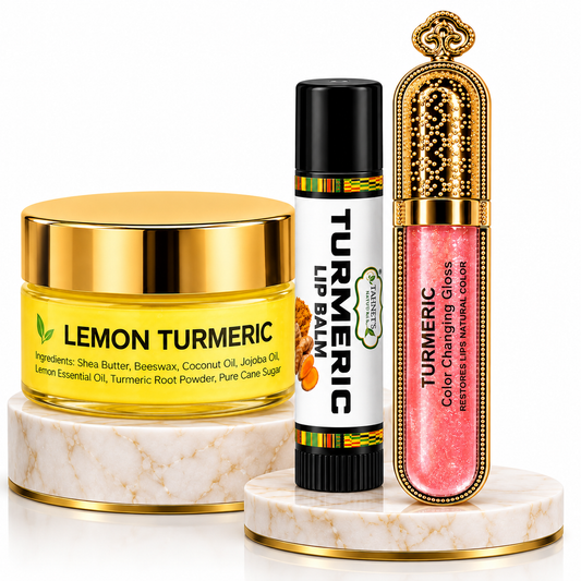 Turmeric Lip Glow Trio