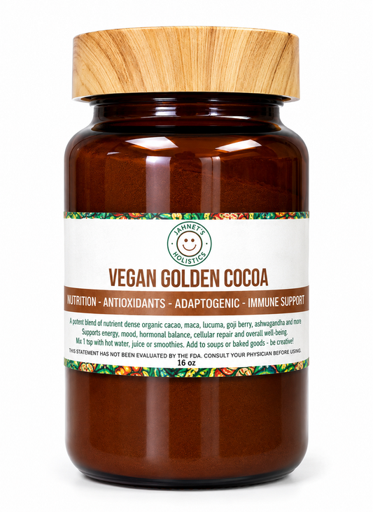 ADAPTOGENIC VEGAN GOLDEN COCAO (16oz)